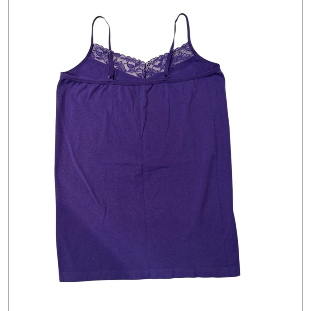 Bobbie Brooks Vintage Violet Camisole with Lace Detail Size 1XL fits like large